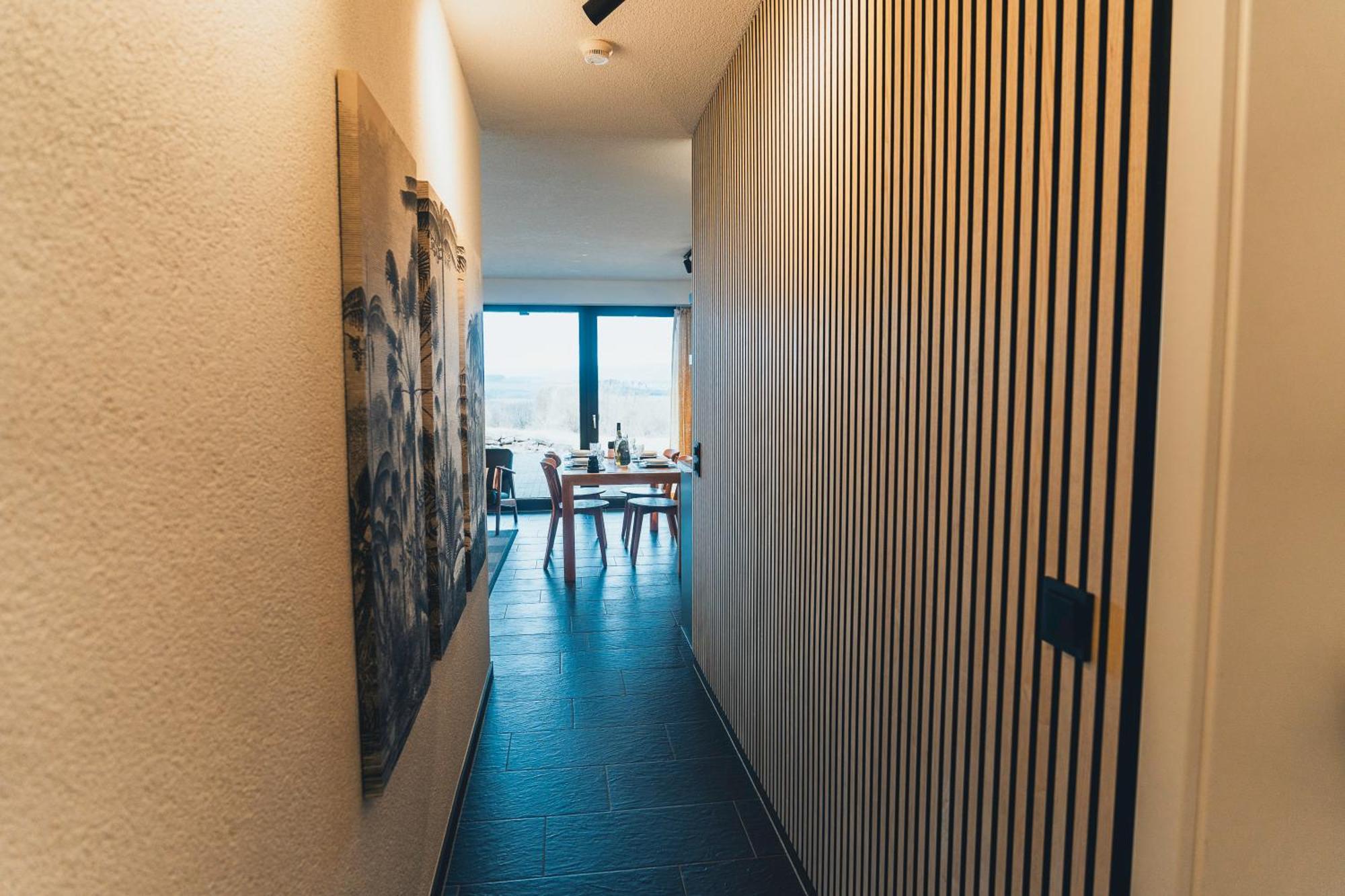 Hunsrueck Valley View Apartment With Cedar Sauna Bruschied 外观 照片