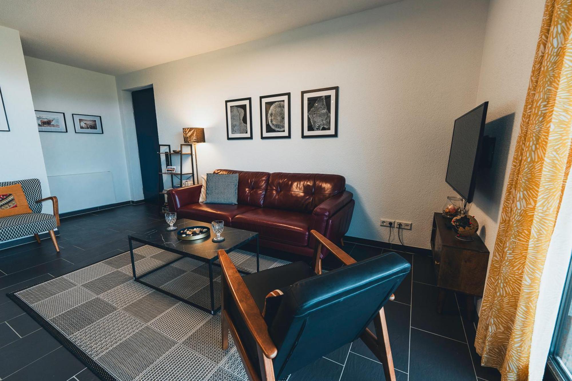 Hunsrueck Valley View Apartment With Cedar Sauna Bruschied 外观 照片